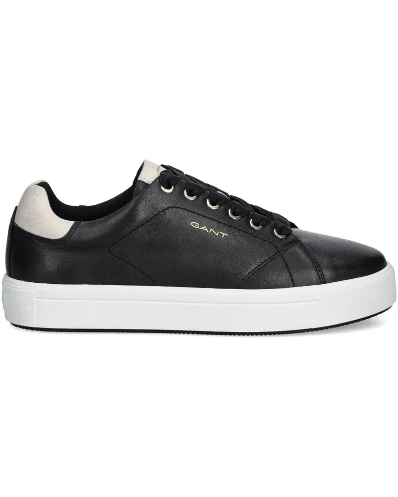 Gant Avino leather sneakers - Schwarz Schwarz