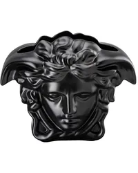 Versace Medusa Grande Vase aus Porzellan 37cm Schwarz