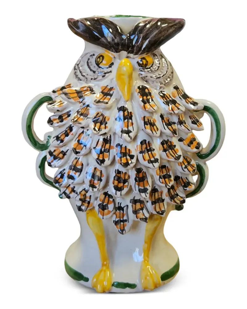 Les-Ottomans Handbemalte Vase aus Keramik (35cm) - Nude Nude