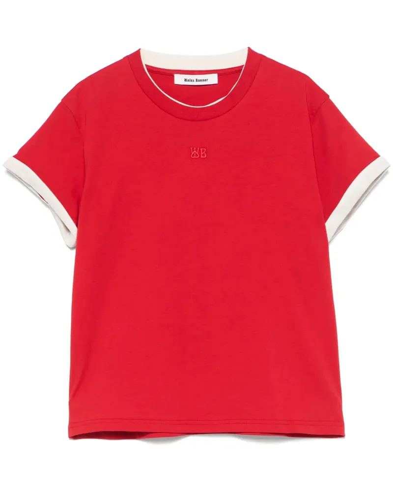 Wales Bonner Horizon T-Shirt - Rot Rot
