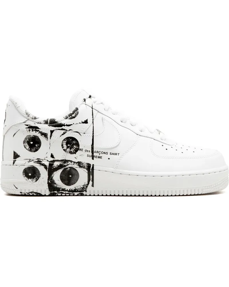 Nike x Comme des Garçons 'Air Force 1 '07' Sneakers - Weiß Weiß