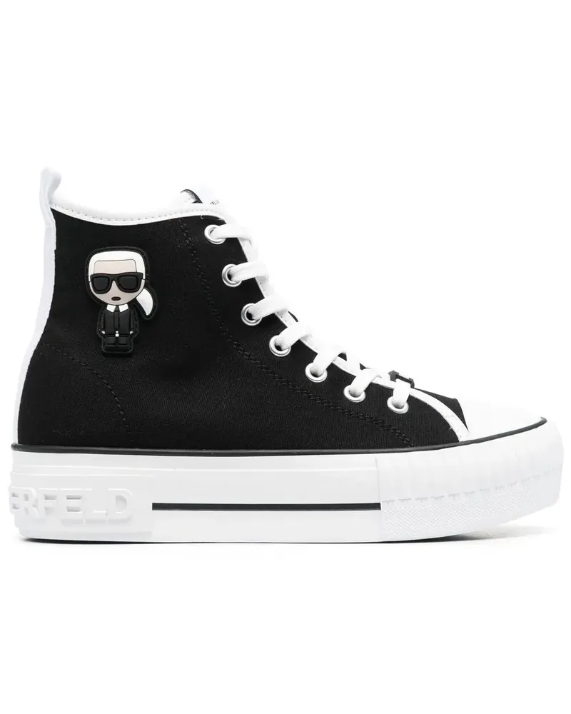 Karl Lagerfeld Kampus II Karl Ikonic Sneakers - Schwarz Schwarz