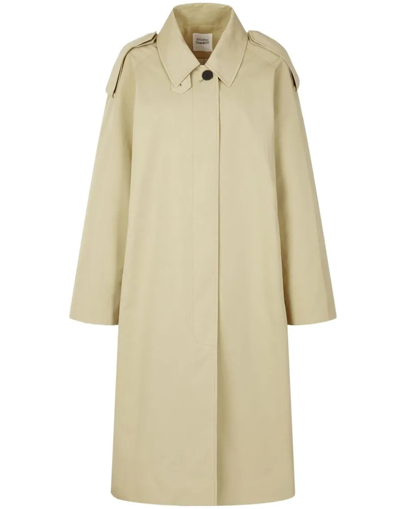 STUDIO TOMBOY Einreihiger Trenchcoat - Nude Nude