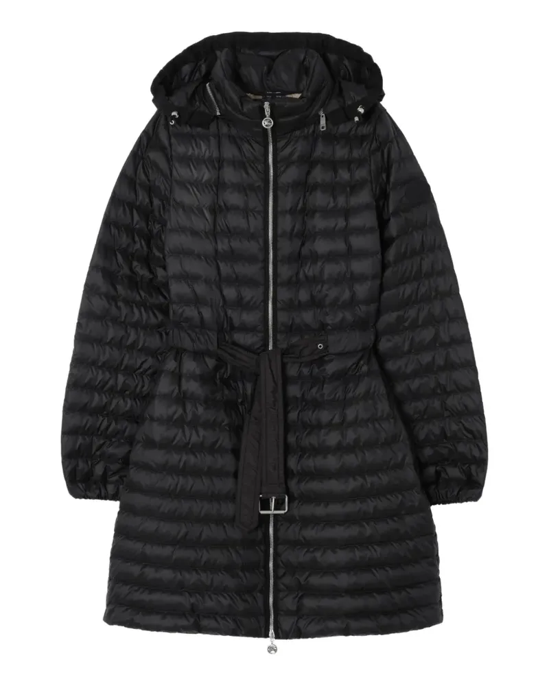 Burberry Amberley Steppmantel aus Nylon - Schwarz Schwarz