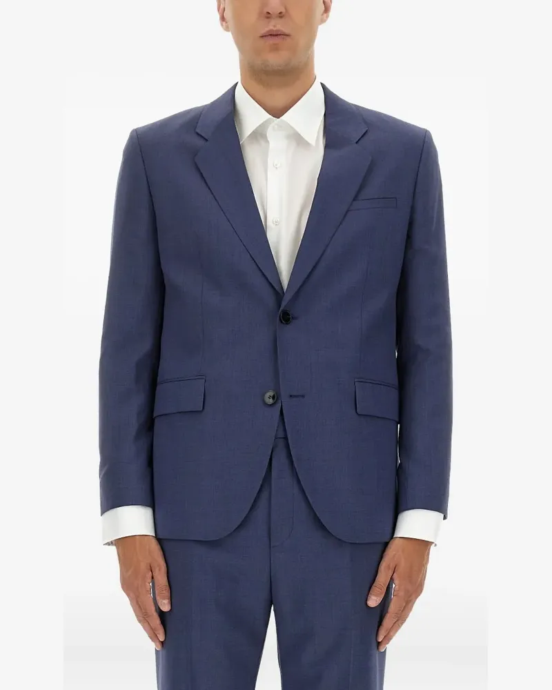 HUGO BOSS single-breasted blazer - Blau Blau