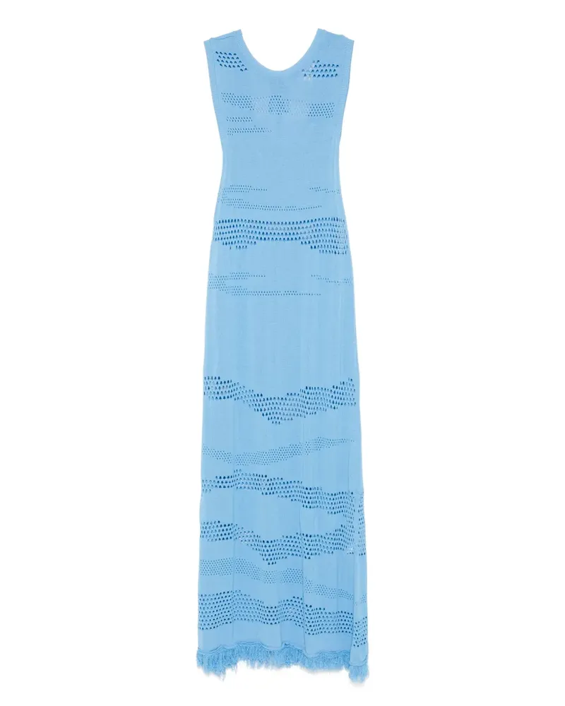 AKEP Gehäkeltes Kleid - Blau Blau