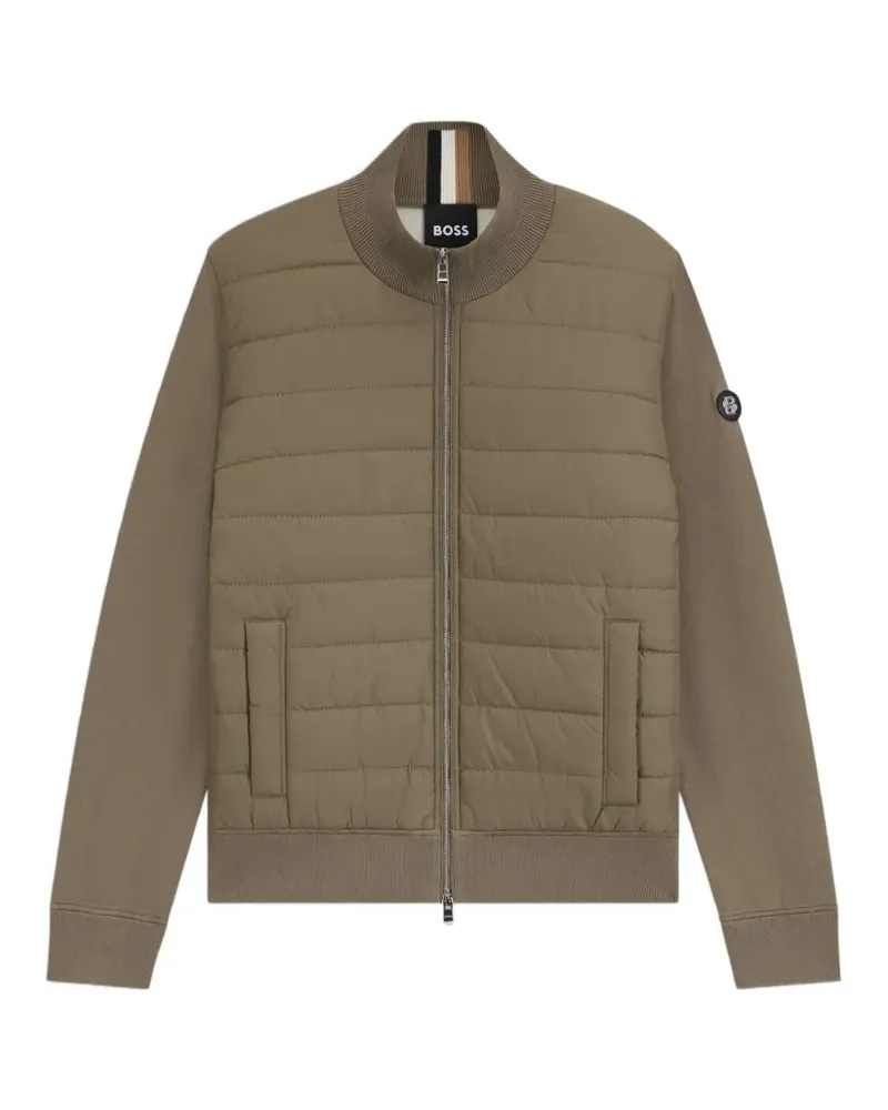 HUGO BOSS Jacke mit gefütterten Einsätzen - Nude Nude