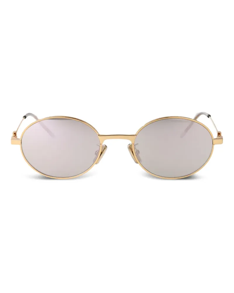 Givenchy Sonnenbrille mit ovalem Gestell - Gold Gold