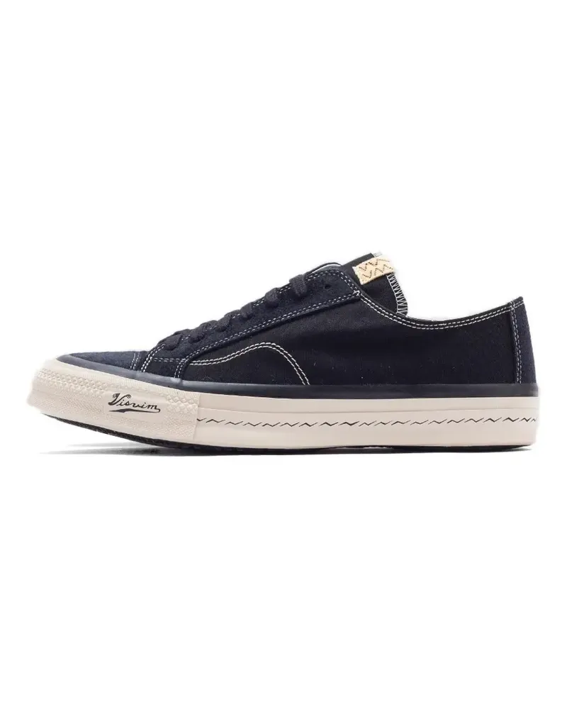 Visvim contrast-stitch sneakers - Schwarz Schwarz