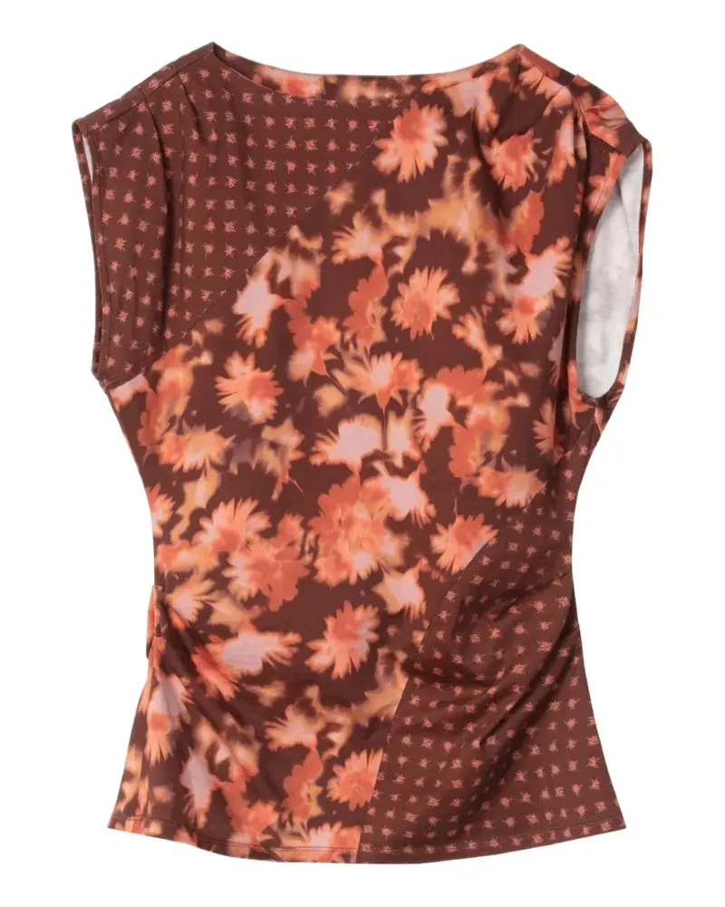 3.1 phillip lim Drapiertes Top - Braun Braun