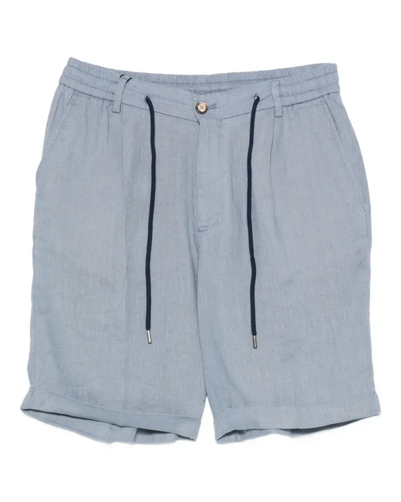 Outfit drawstring-waist shorts - Blau Blau