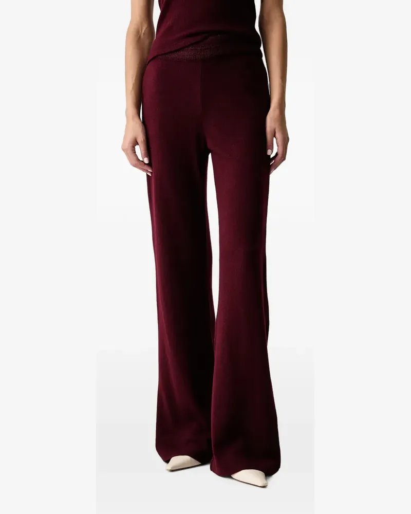 Ermanno Scervino Fein gestrickte Hose - Rot Rot