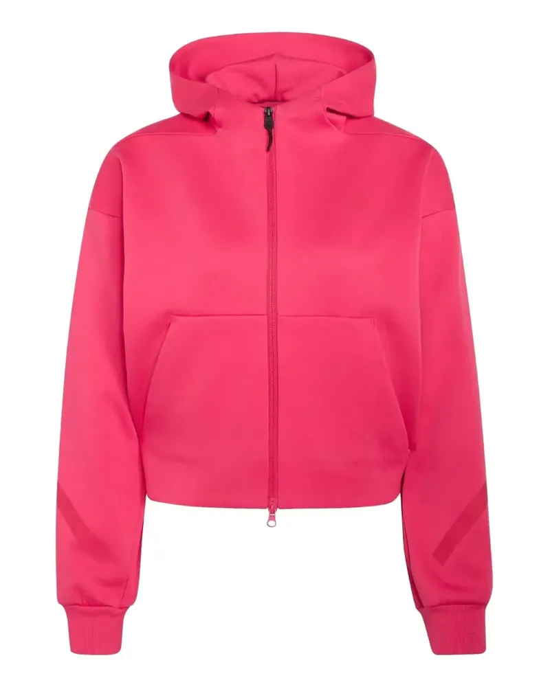 adidas Z.N.E. Kapuzenjacke mit Logo-Print - Rosa Rosa
