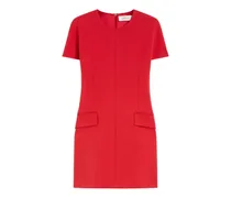 Etuikleid mit Taschen - Rot