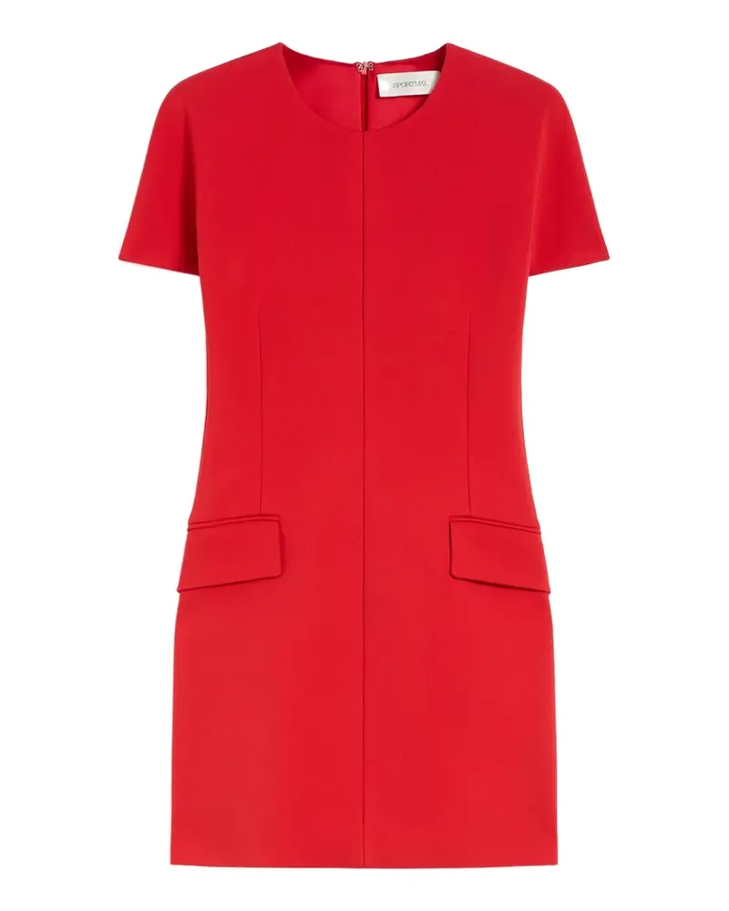SPORTMAX pocket shift dress - Rot Rot