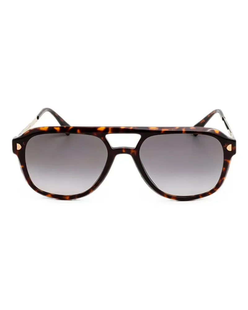 Mykita Lavand Sonnenbrille mit Lochstickerei - Braun Braun