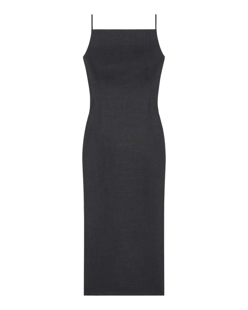 Givenchy Midikleid mit geschnittenem Effekt - Grau Grau