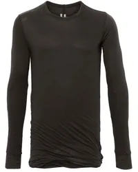 Rick Owens Double Langarmshirt Braun