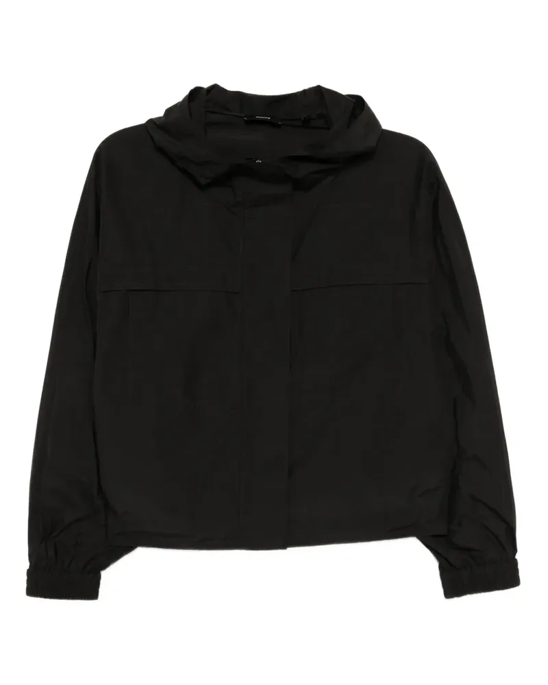 Theory Gather Jacke - Schwarz Schwarz