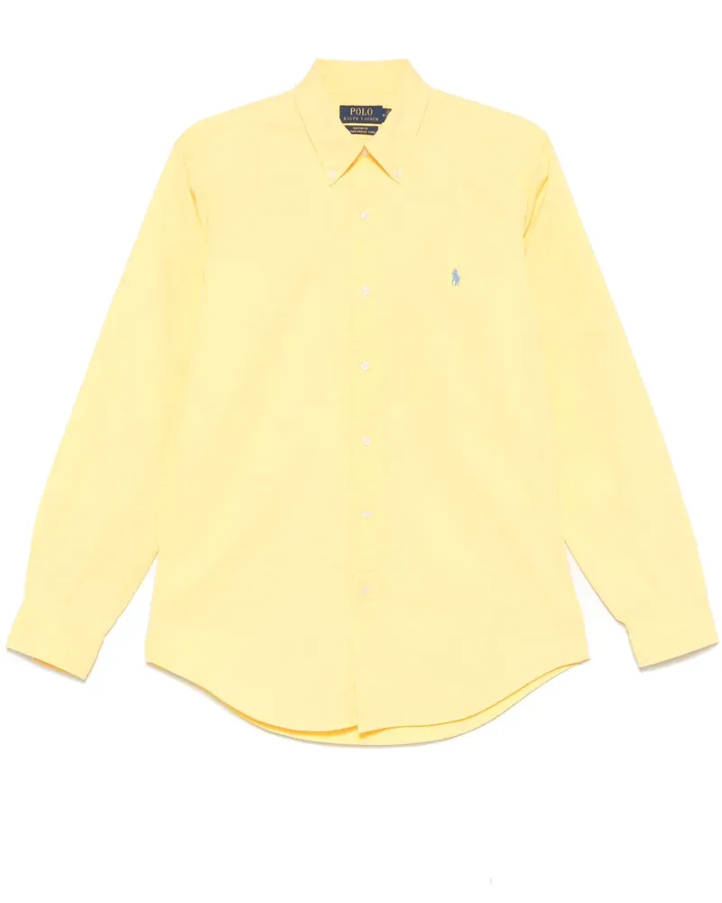 Ralph Lauren Hemd mit Polo Pony-Stickerei - Gelb Gelb