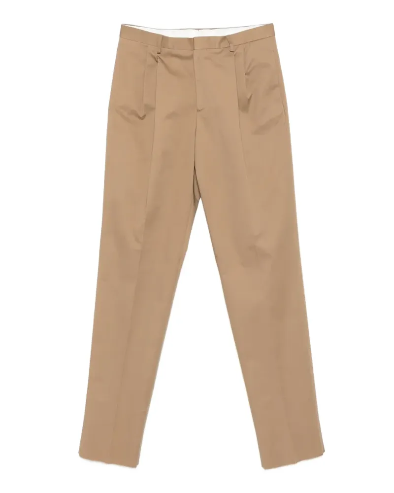 LARDINI Patimur pleated trousers - Nude Nude