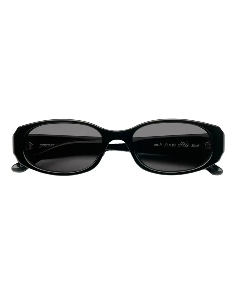 CHIMI Note geometric-frame sunglasses - Schwarz Schwarz