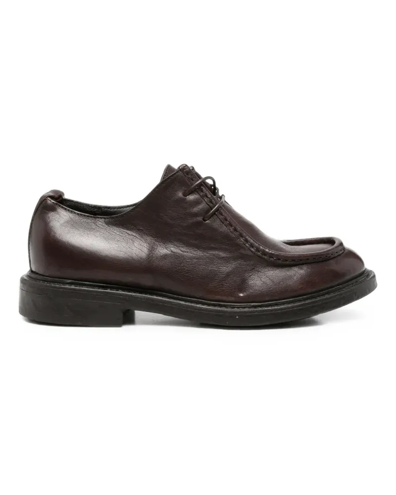 Moma lace-up leather loafers - Braun Braun