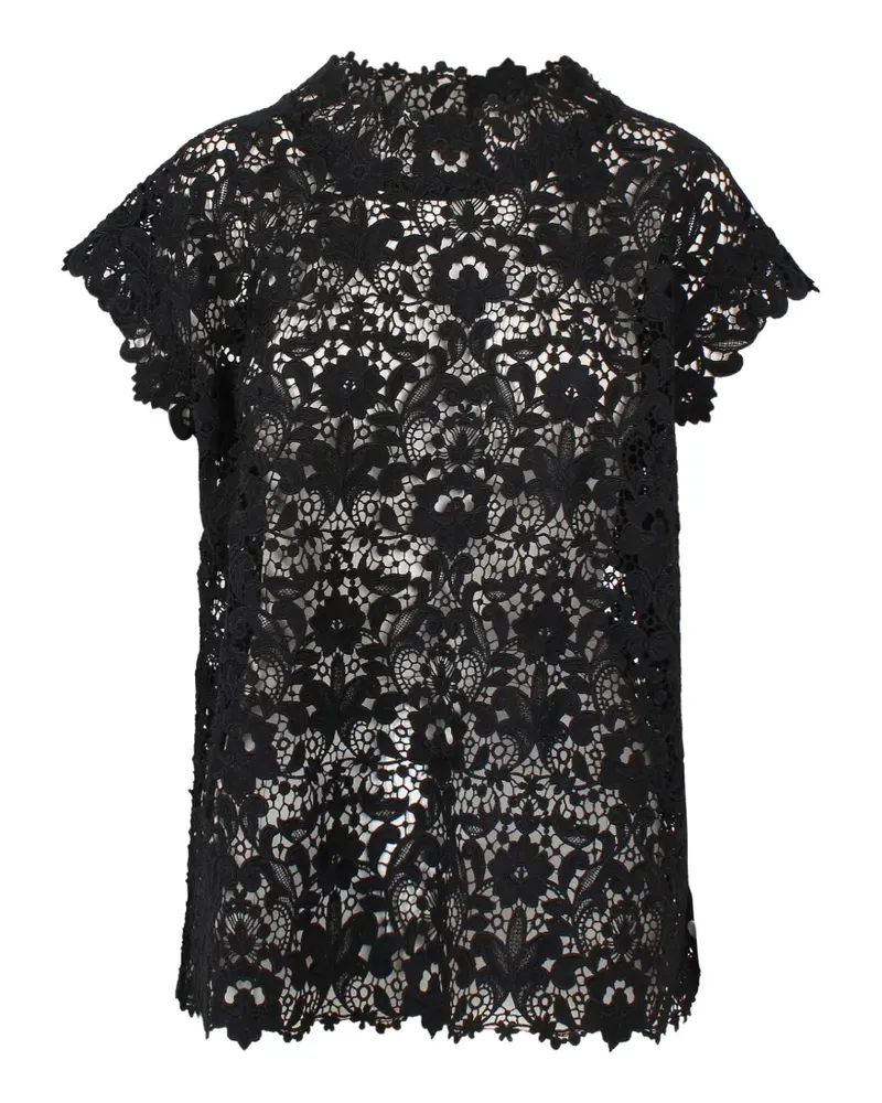 Gianluca Capannolo lace blouse - Schwarz Schwarz