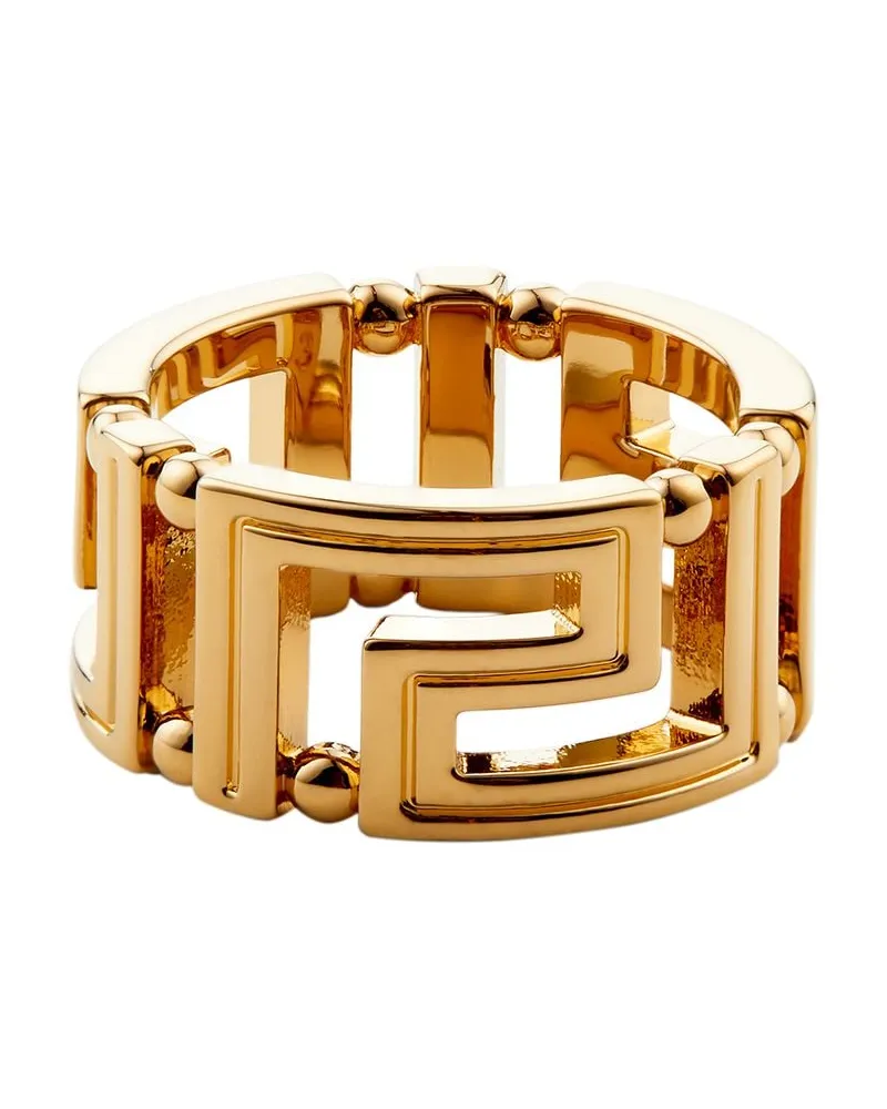 Versace Greca Ring mit Cut-Outs - Gold Gold