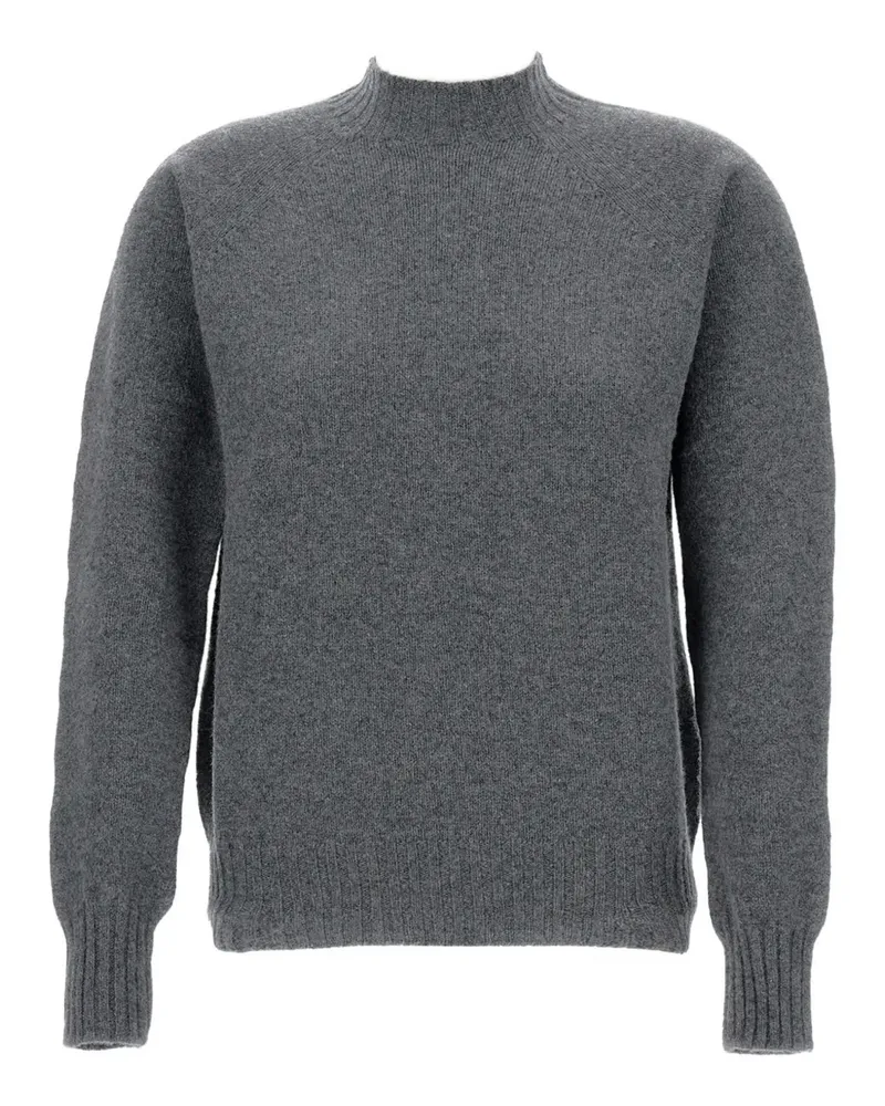 Drumohr  Pullover mit Stehkragen - Grau Grau