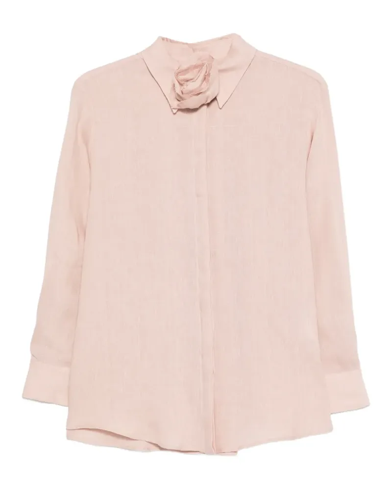 MARELLA Editore floral-embellishment shirt set (set of two) - Rosa Rosa