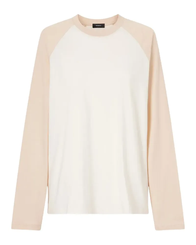WARDROBE.NYC raglan-sleeve T-shirt - Weiß Weiß