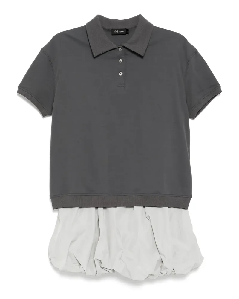 Tout a Coup Poloshirt-Set - Grau Grau