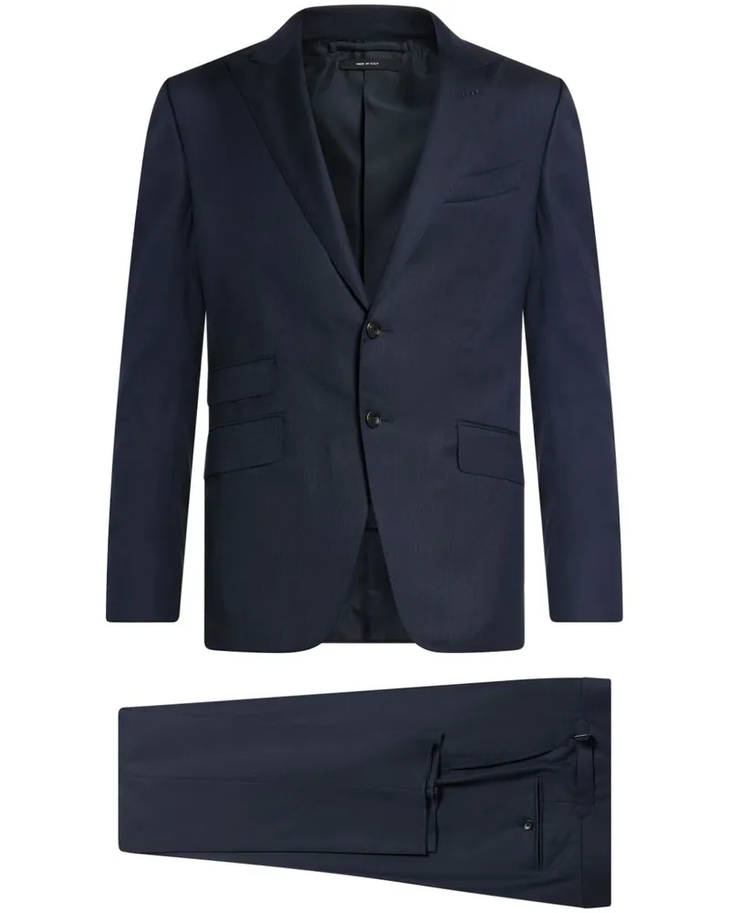 Tom Ford Klassischer Anzug - Blau Blau
