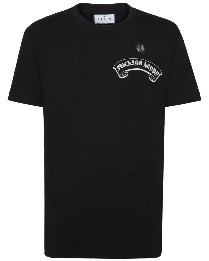 Philipp Plein Smile T-Shirt - Schwarz Schwarz