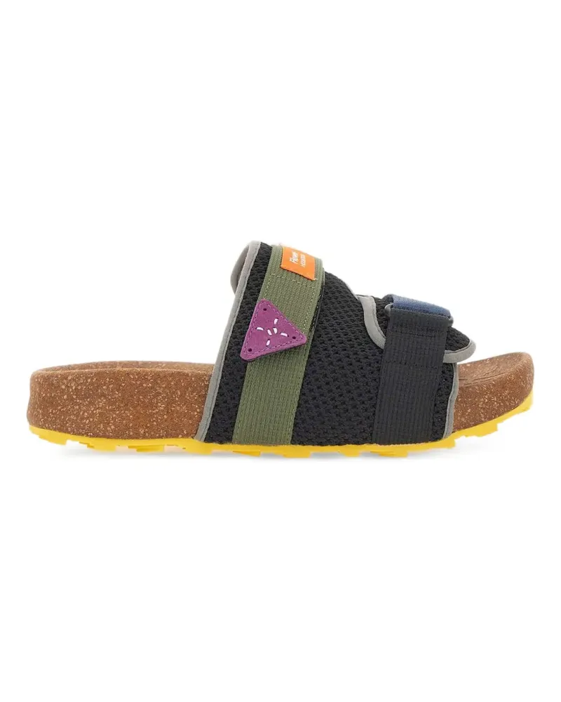 Flower MOUNTAIN Niwa touch-strap flat sandals - Mehrfarbig Mehrfarbig