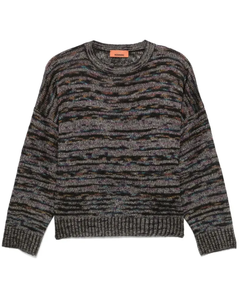 Missoni Sweatshirt mit Batik-Print - Schwarz Schwarz