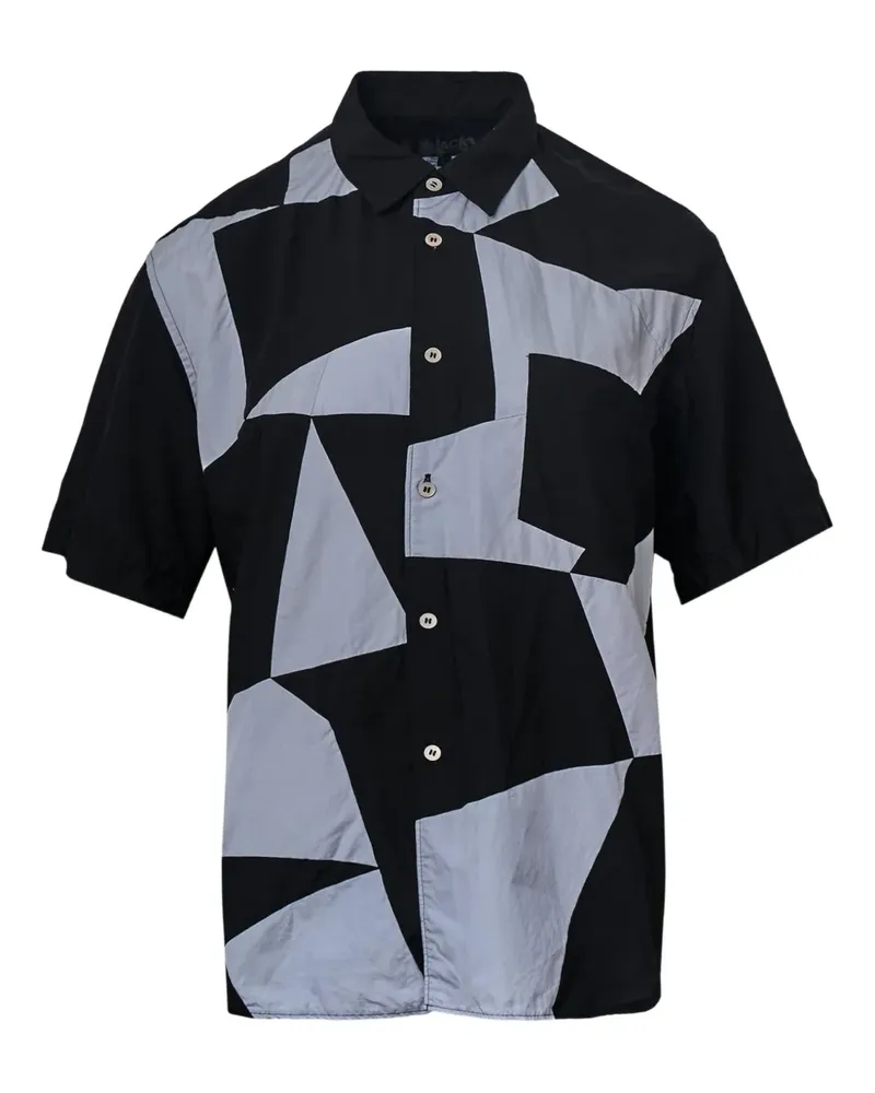 Comme des Garçons graphic-print short-sleeve shirt - Schwarz Schwarz