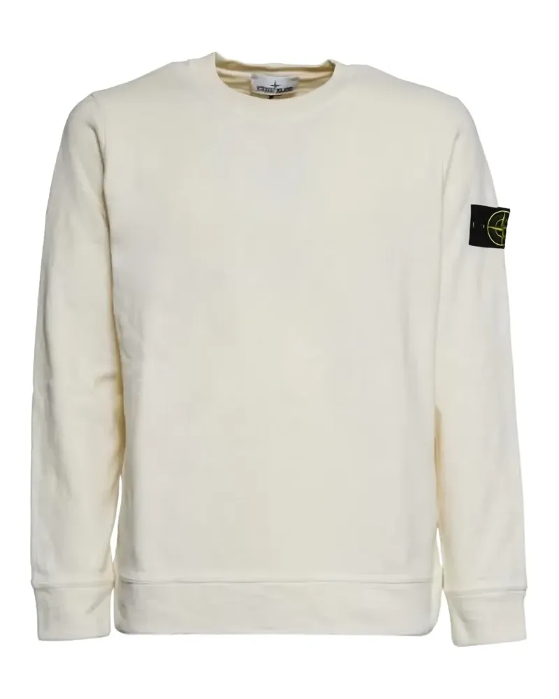 Stone Island Pullover mit Logo-Patch - Nude Nude