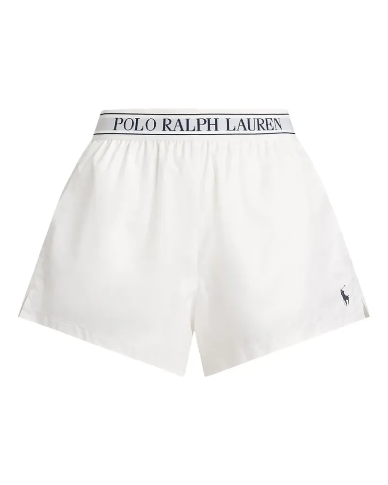 Ralph Lauren Shorts mit Logo-Stickerei - Weiß Weiß