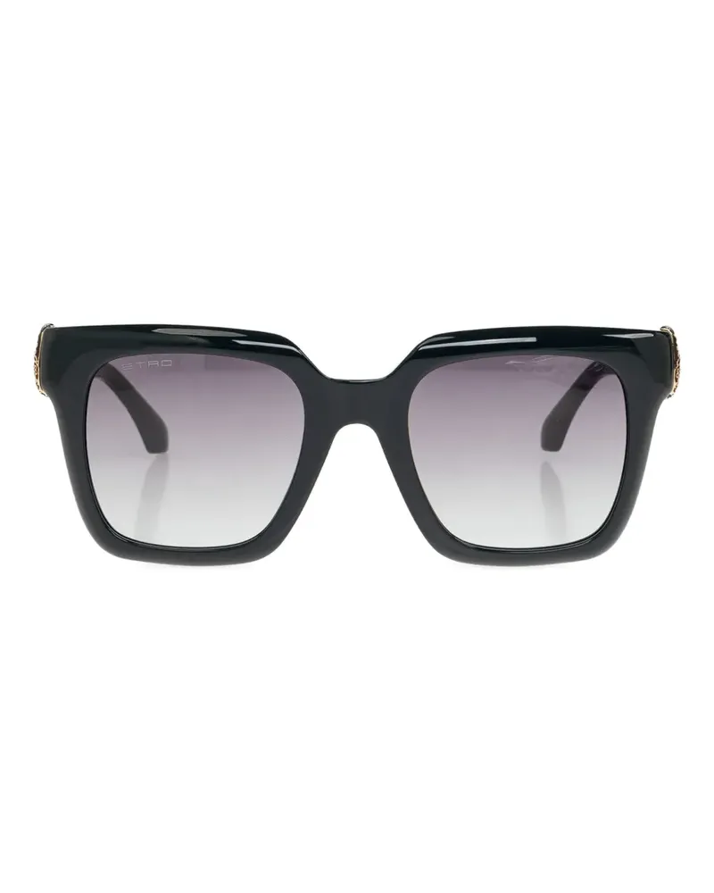Etro geometric-frame sunglasses - Grün Grün