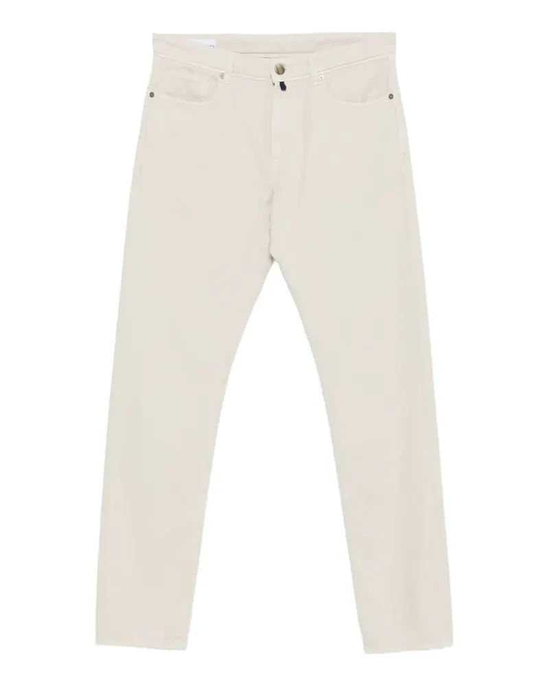 Incotex Gerade Jeans im Five-Pocket-Design - Nude Nude