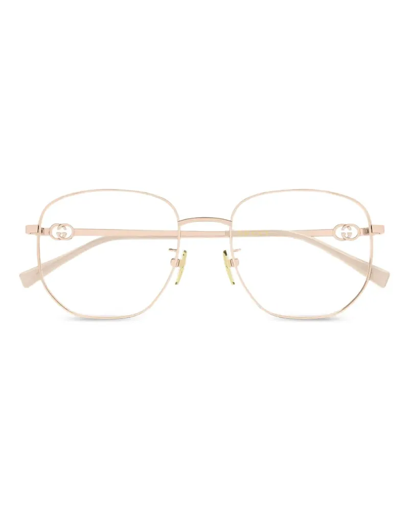 Gucci round-frame glasses - Rosa Rosa