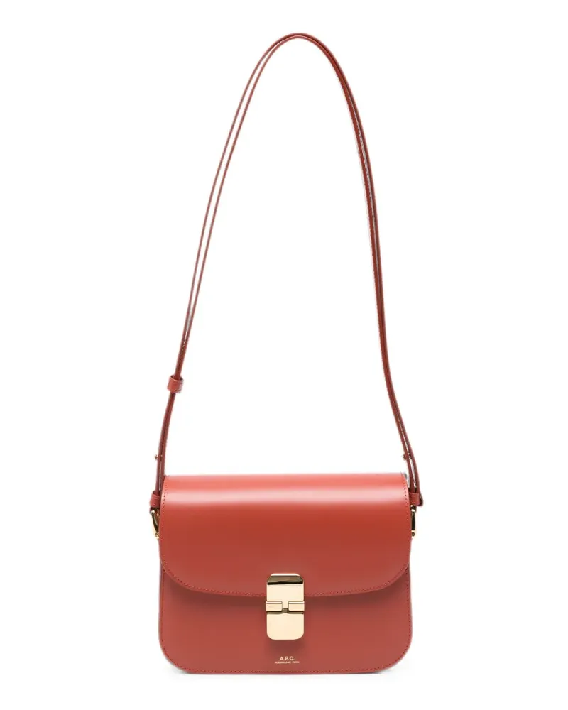 A.P.C. Grace Schultertasche - Orange Orange