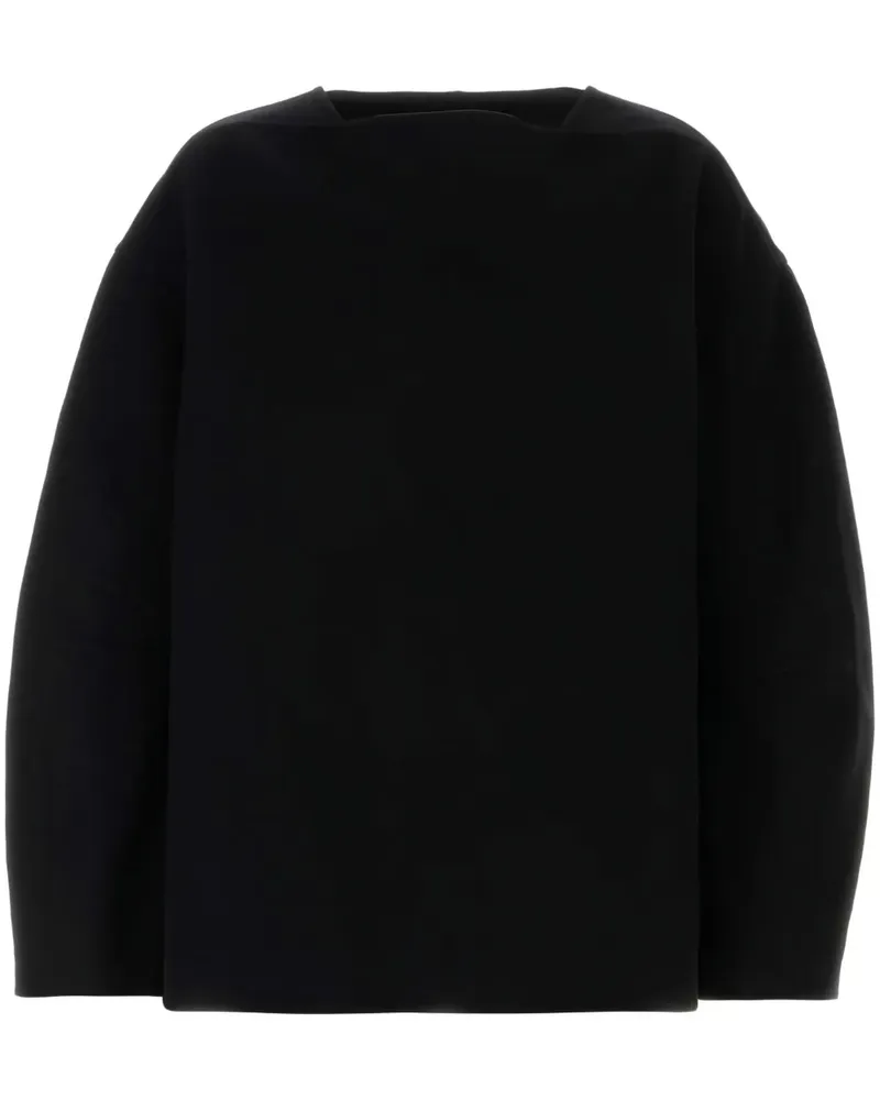Jil Sander Klassischer Pullover - Schwarz Schwarz