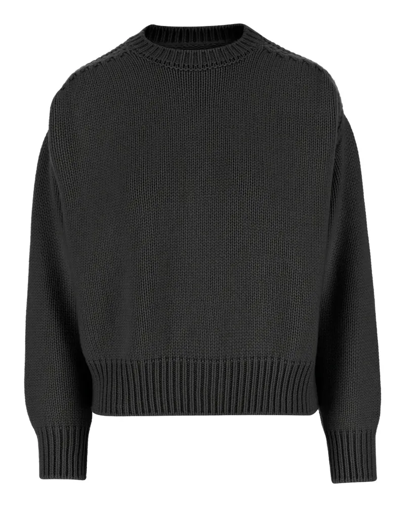 Sa Su Phi Gerippter Pullover - Schwarz Schwarz