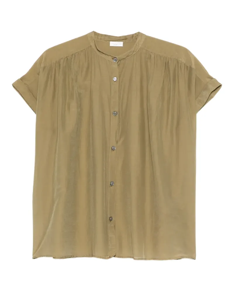 Roberto Collina Kurzärmeliges Sweatshirt - Grün Grün