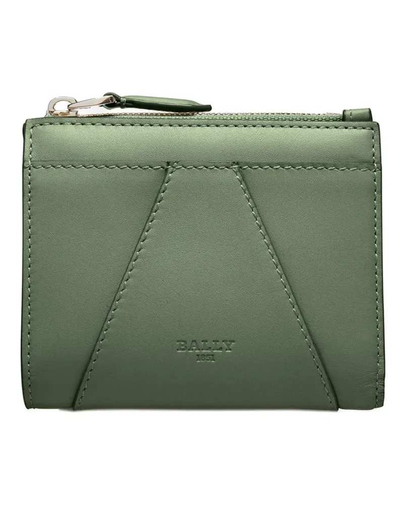 Bally Axel Portemonnaie mit Reißverschluss - Grün Grün