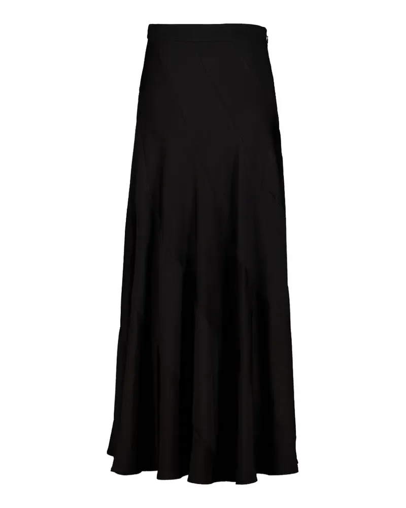 Zimmermann Midirock mit Diagonalschnitt - Schwarz Schwarz