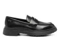 chunky-sole loafers - Schwarz